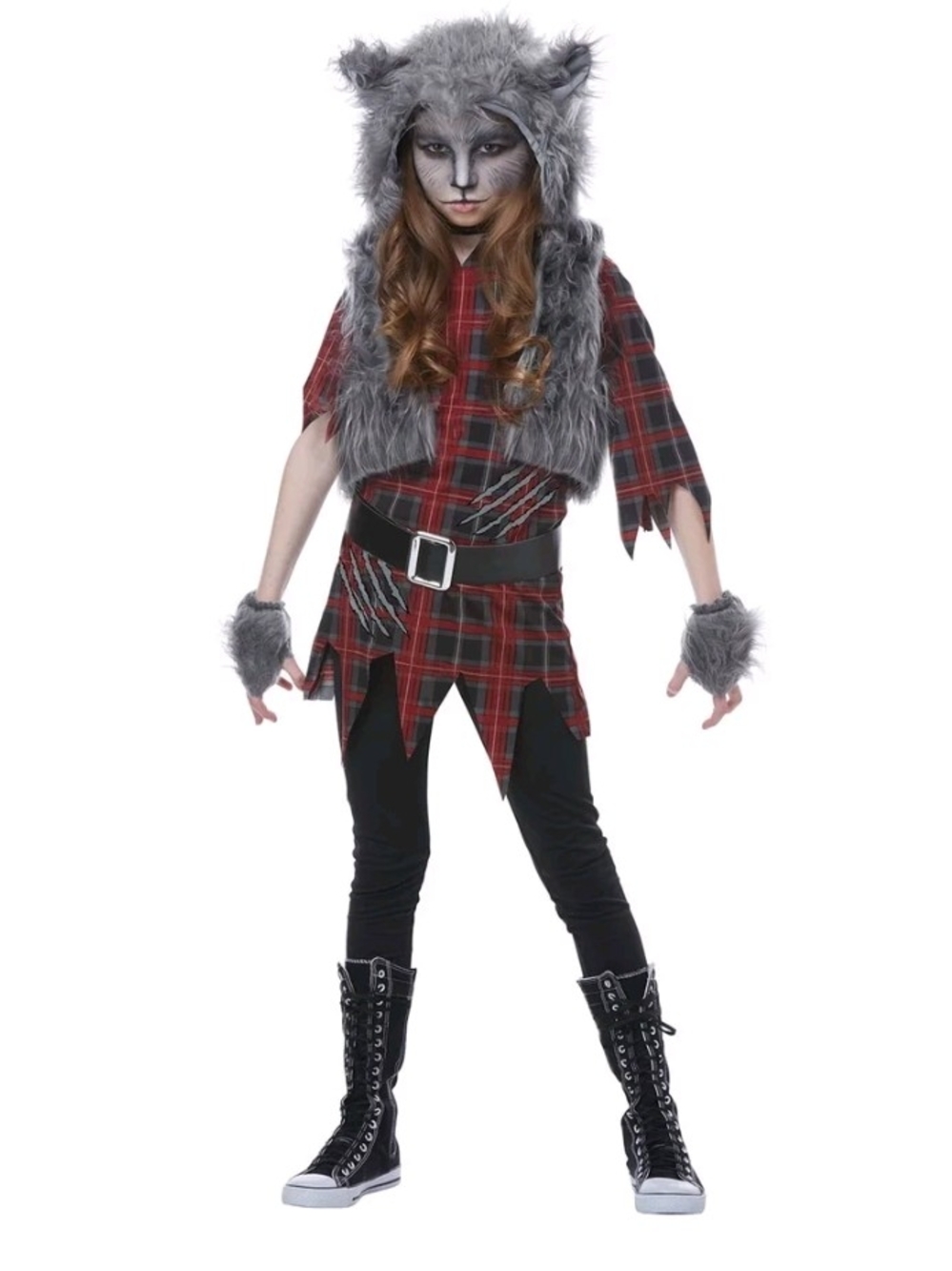 Girl Warewolf Costume XL